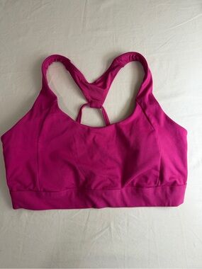 all in motion Magenta Racerback Sports Bra